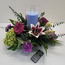 Bright LED Candle Centerpiece