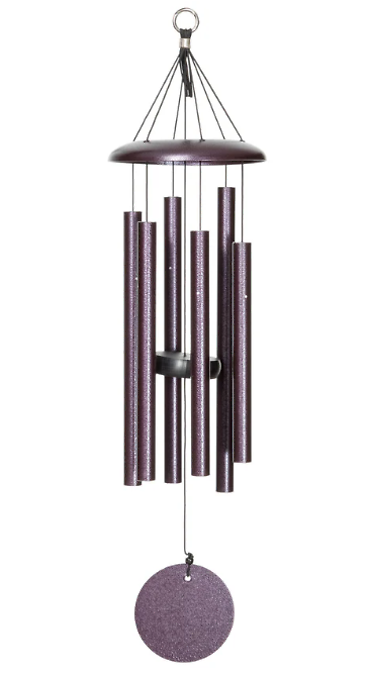 Corinthian Bells 27\" Windchime Plum