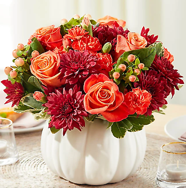Autumn Air Pumpkin Bouquet