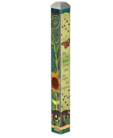 Find Peace 16\" Mini Art Pole