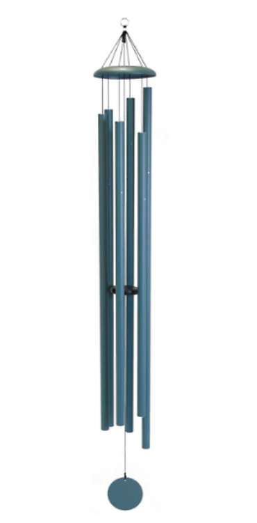 Corinthian Bells 74\" Windchime Patina Green
