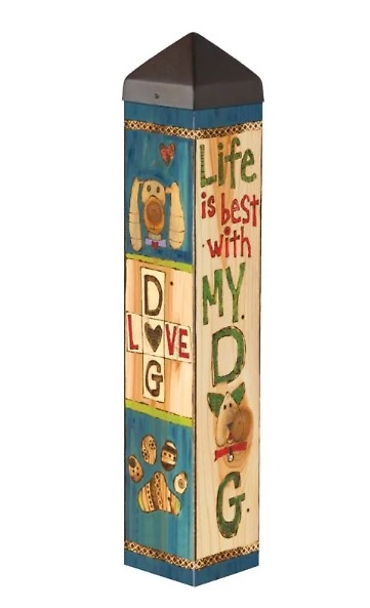 Lessons From My Dog 20\" Art Pole