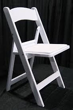 White Resin Outdoor Chairs