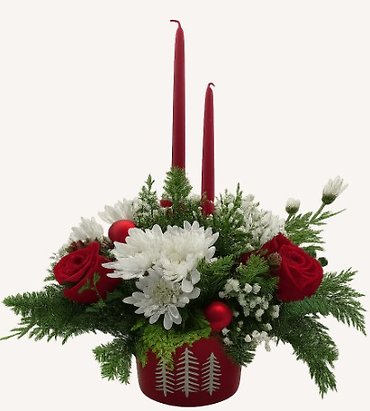 Ceramic Casserole Centerpiece