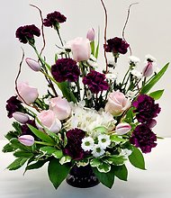 Purple Pink And Pretty Bouquet