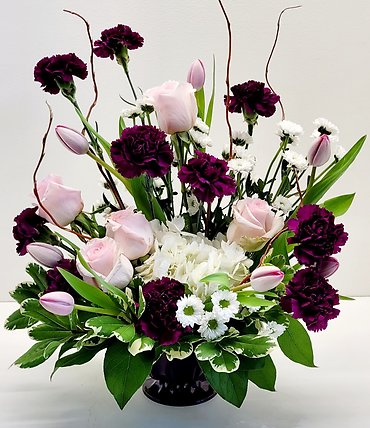 Purple Pink And Pretty Bouquet