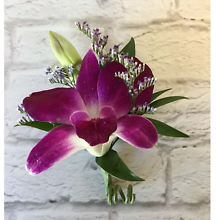 Orchid Boutonniere