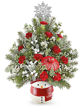 Snowman Surprise Tree