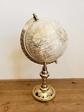 Gold Earth Globe