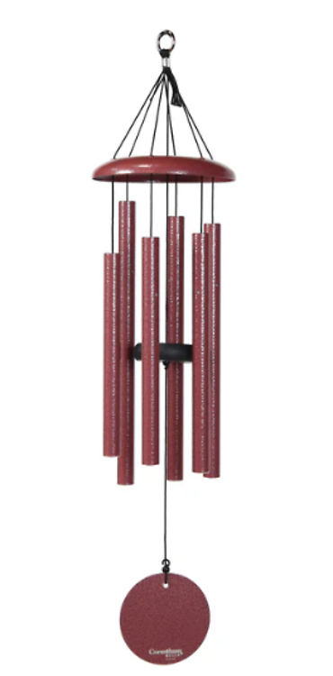 Corinthian Bells 27\" Windchime Rose