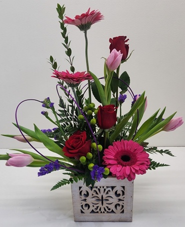 Scroll Box Bouquet
