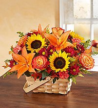 Fall Basket Arrangement