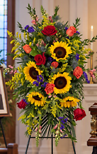 Sunlit Meadow Tribute Easel