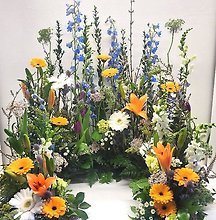 Wildflower Urn Surround