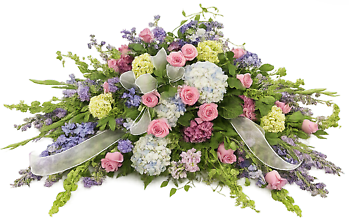 Garden Fresh Casket Spray