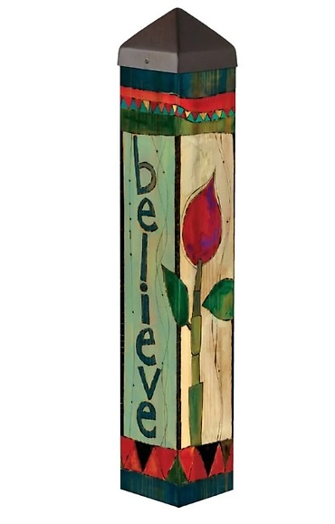 Believe 20\" Art Pole