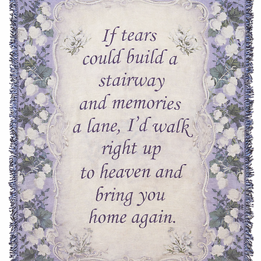 If Tears Sympathy Throw