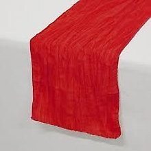 Red Crinkle Runner - Rental