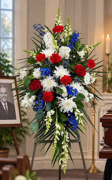 Patriotic Tribute Easel