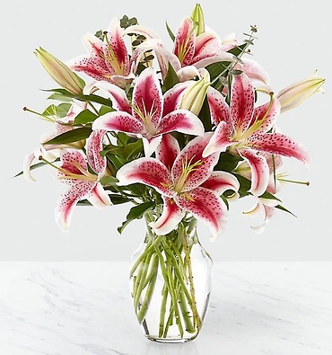 Up Among The Stars Lily Bouquet