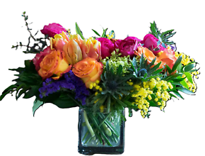 Lush Premium Cube Arrangement