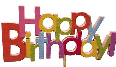 Wood Birthday Sign