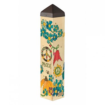 Peace 20\" Art Pole