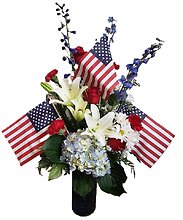 God Bless America Bouquet