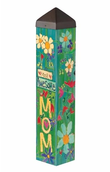 Awesome Mom 20\" Art Pole