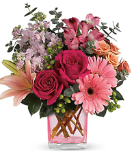 Painterly Pink Bouquet