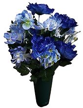 Blue Cemetery Cone