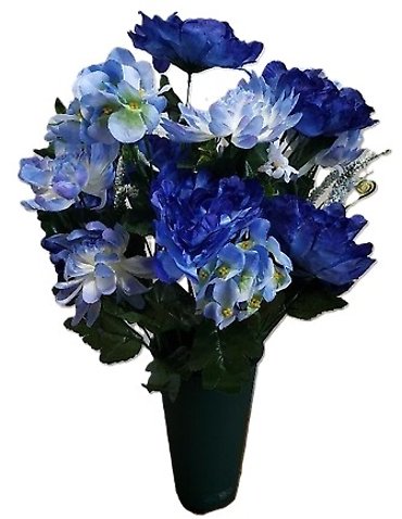 Blue Cemetery Cone