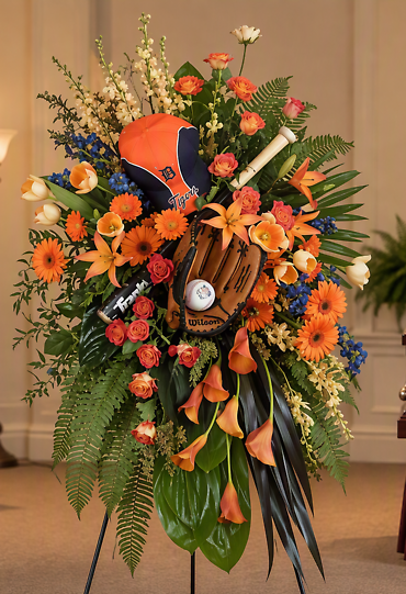 Sports Tribute Easel