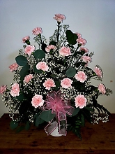 2 Dozen Carnations Arranged