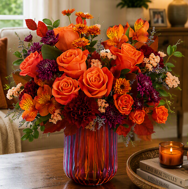 Amber Glow Bouquet