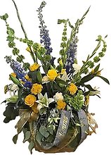 Calm Wishes Of Sympathy Bouquet