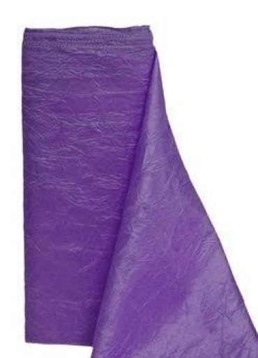 30\' Purple Crinkle Fabric Bolt