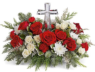 Christmas Cross Bouquet