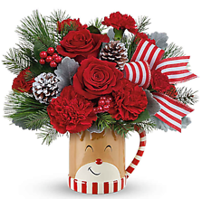 Teleflora\'s Send A Hug Reindeer Wish Bouquet