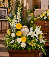 Sunlit Grace Urn Surround