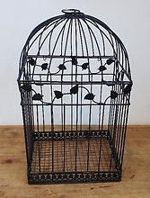 Black Bird Cage Card Box