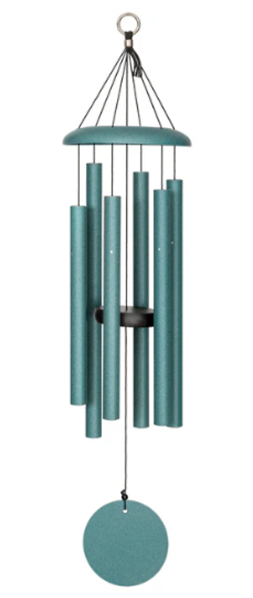 Corinthian Bells 30\" Windchime Patina Green