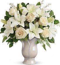 Blooming Tulip Vase Arrangement