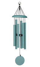 Corinthian Bells 27\" Windchime Patina Green