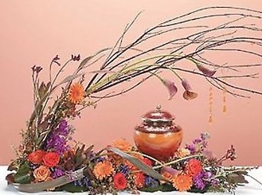 Posies For The Urn,funeral flowers,sympathy flowers