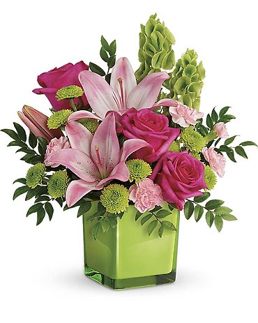 In Love With Lime Bouquet