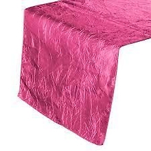 Fuchsia Crinkle Runner - Rental