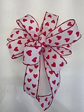 Heart Ribbon Bow