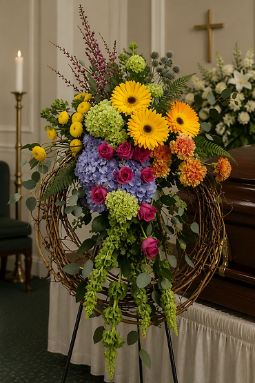 Muskegon Garden Wreath