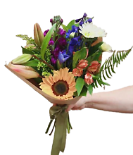 Mixed Wrapped Bouquet Starting At